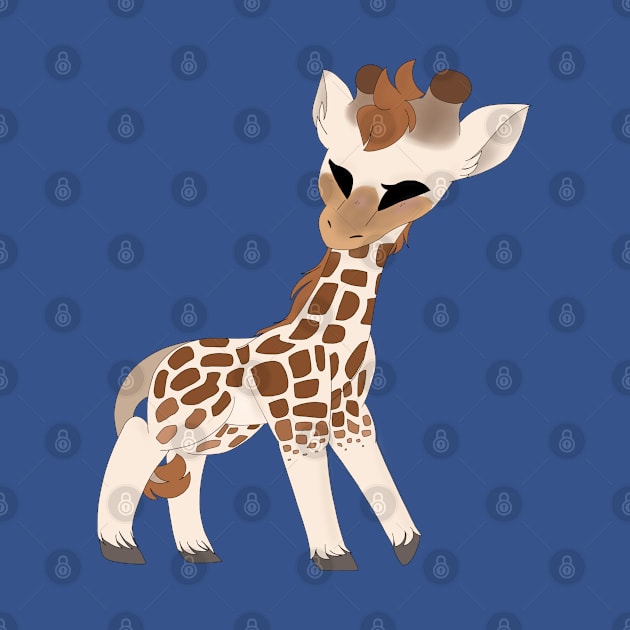 Giraffe! by Waffles and Zora!