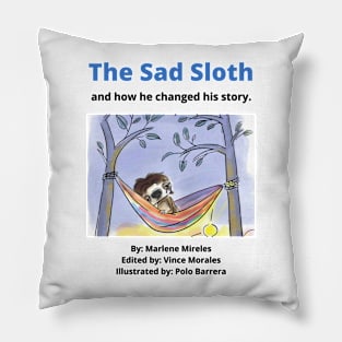 The Sad Sloth Pillow