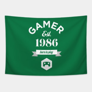 Gamer – Born To Play Tapestry