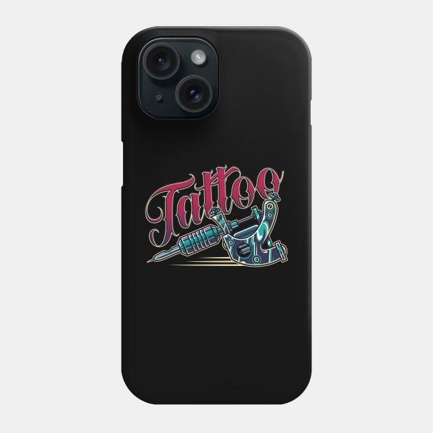 Tattoo artist print Phone Case by yagakubruh