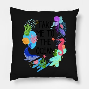 Take me to the waves Pillow