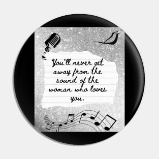 Silver Springs Fleetwood Mac Song Lyrics Print Pin