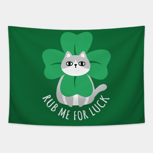 Rub Me For Luck Tapestry by rarpoint