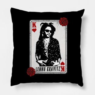 Vintage Card Lenny Kravitz Pillow