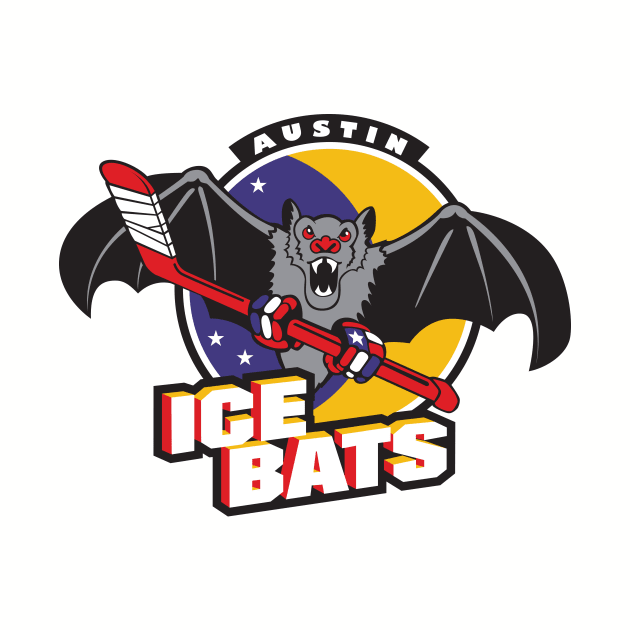 Austin Ice Bats by MindsparkCreative