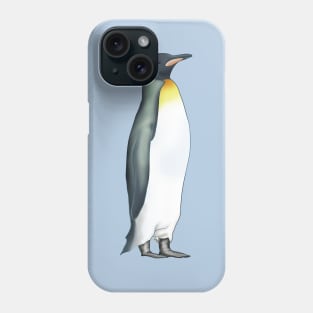 Emperor penguin original digital art Phone Case