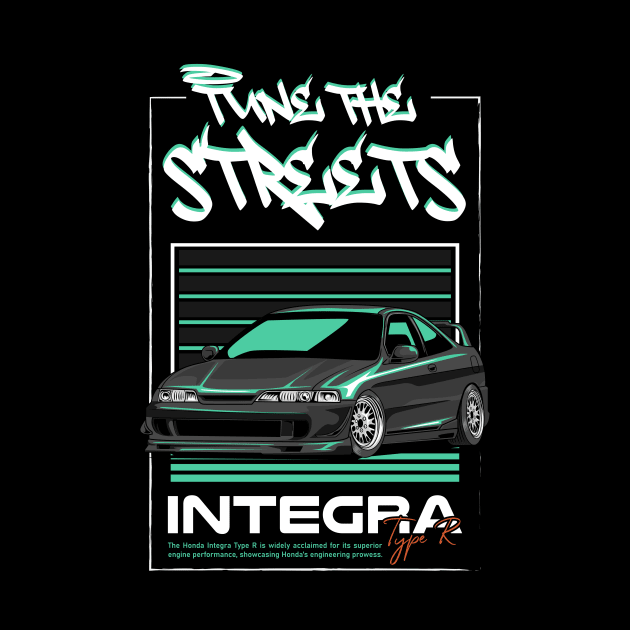 Integra Type R DC2 Car by milatees