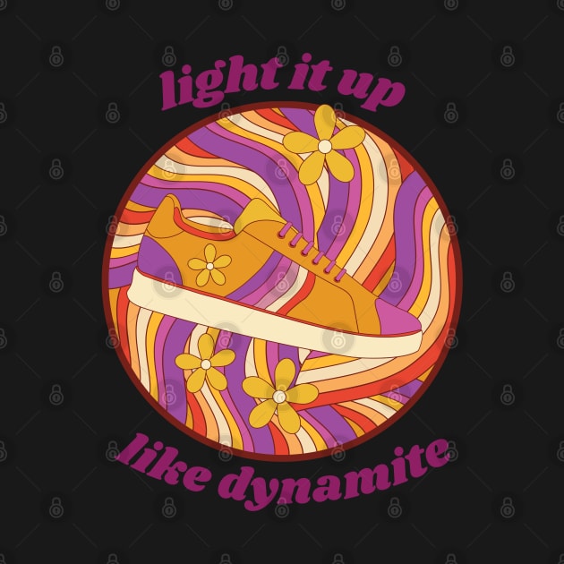 Light It Up Like Dynamite - BTS Retro Disco by Just Kidding Co.