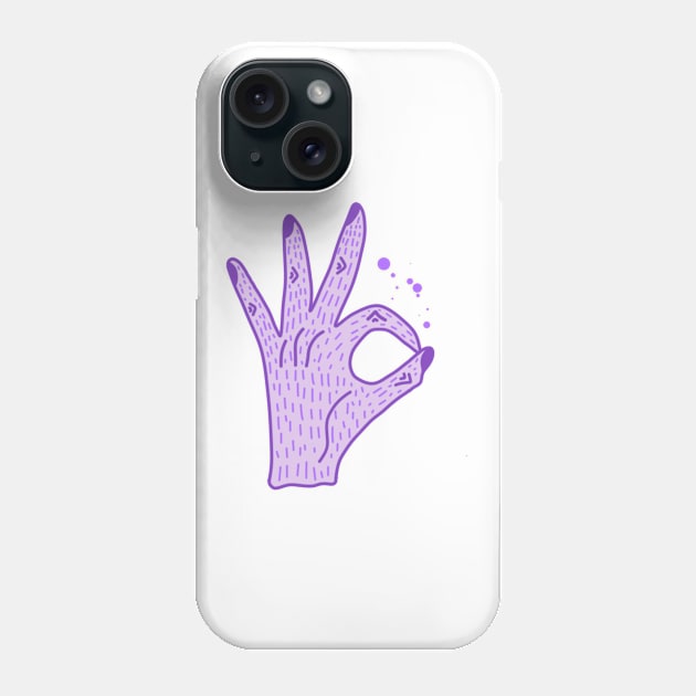 This is Fine Purple Phone Case by Aisiiyan