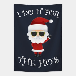 I Do It For The Ho's Vintage Hipster Tapestry