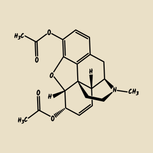 Heroin molecule T-Shirt