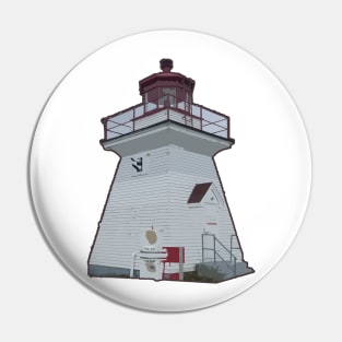 lighthouse bay of fundy New Brunswick Canada Pin