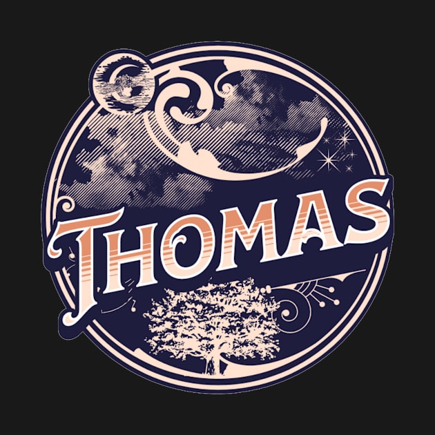 Thomas Name Tshirt by Renata's