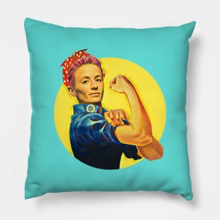 Rapinoe: We Can Do It Pillow