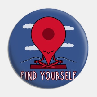 Find Yourself! Pin