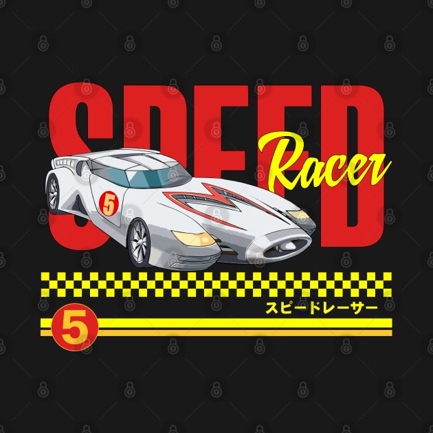 Speed Racer Five Japan by Recapaca