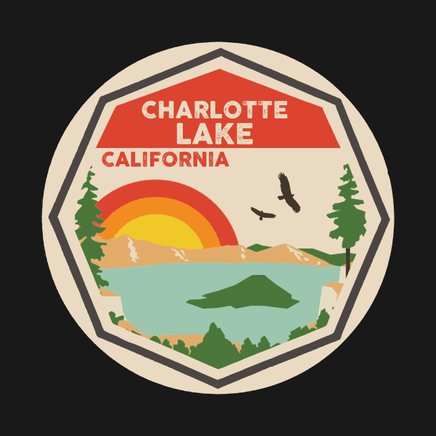 Charlotte Lake California Colorful Scene by POD4