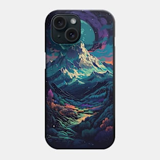 Mountains Art Phone Case