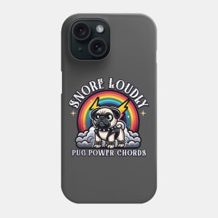 Pug Rock Heavy Metal Phone Case