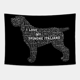 I love my spinone italiano Tapestry