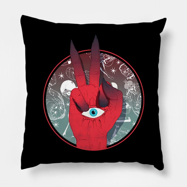 Queens of the Stone Age Pillow by Corte Moza