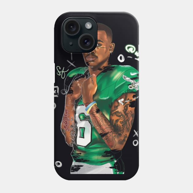 Fly Eagles Fly! -Devanta Smith Phone Case by Wydsadie 