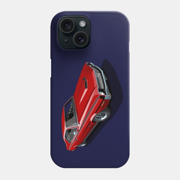 AMC Javelin in Matador Red Phone Case by candcretro