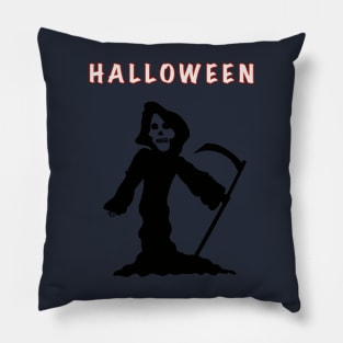 Halloween scary ghost I'm going to see you boo Pillow