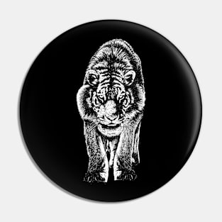 Tiger Stare Pin