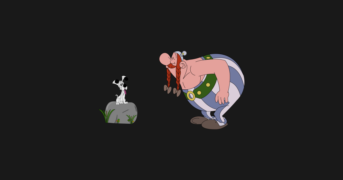 Obelix and Idefix - Asterix Obelix - T-Shirt | TeePublic