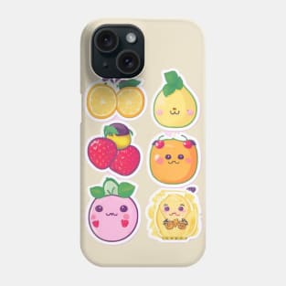 Funny Cute Fruits Phone Case