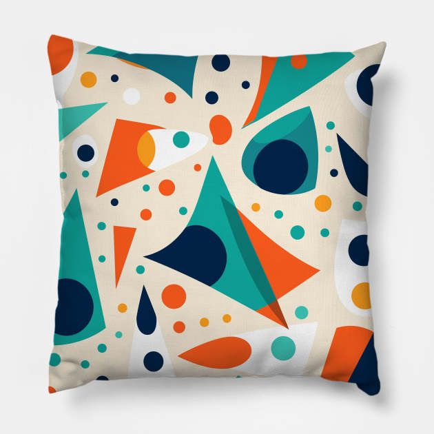 Abstract Pillow by spear007