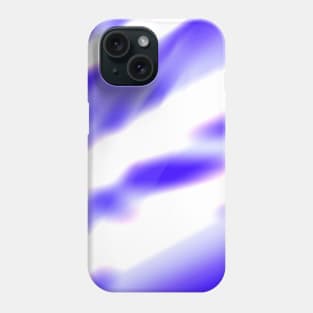 purple white abstract texture Phone Case