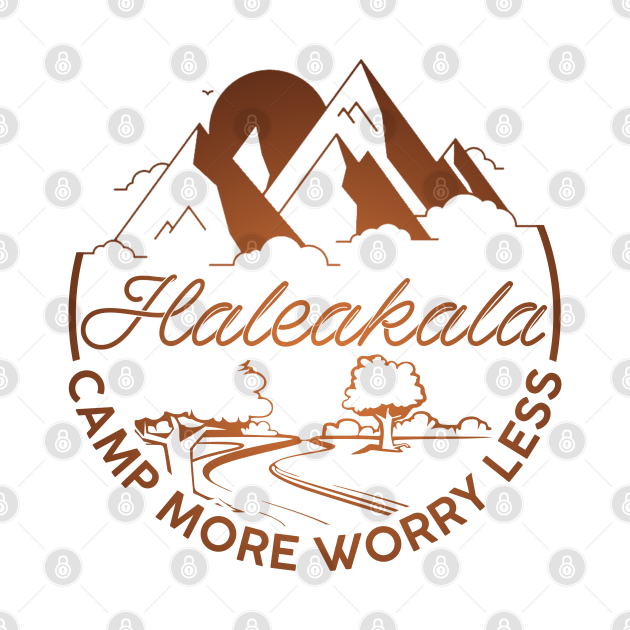 Disover Haleakala national park family camping. Perfect present for mother dad friend him or her - Haleakala - T-Shirt