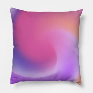 vibrant Abstract gradient Pillow