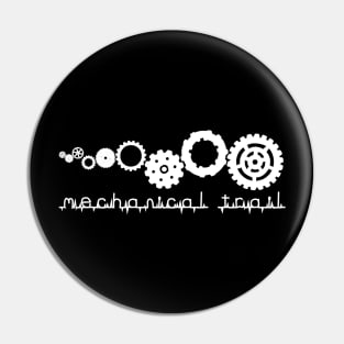 Mechanical gears trail Pin