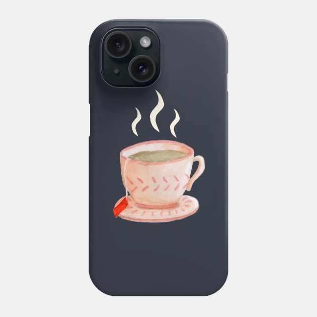 Tea Time Phone Case by A2Gretchen