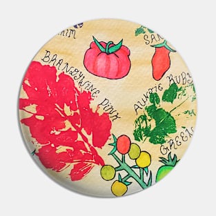 Heirloom Tomatoes Pin