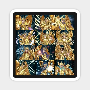 Saint Seiya Poster Magnet