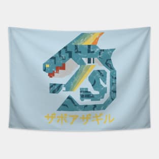 Monster Hunter Zamtrios Kanji Tapestry