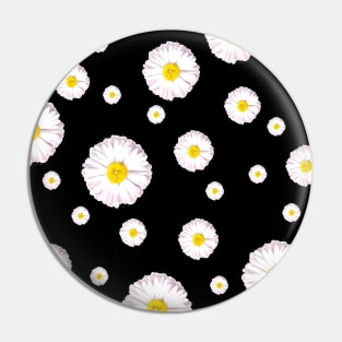 Floral Daisy Design Pin