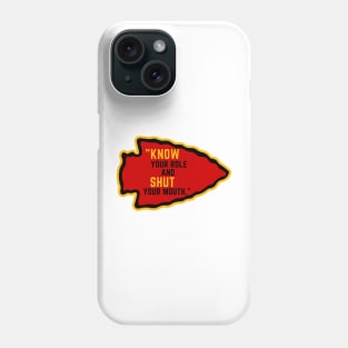 Know Your Role - Travis Kelce Phone Case