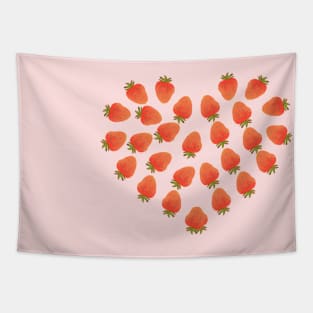 I love strawberries Tapestry