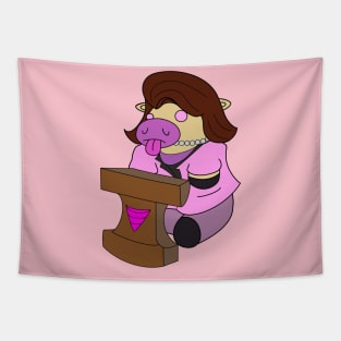 Lady Jackie - CowLick! Tapestry