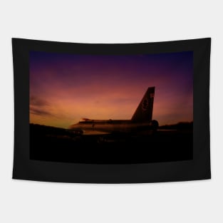 Lightning Sunset Tapestry