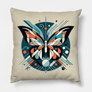 Abstract Animal Butterfly 2 Pillow