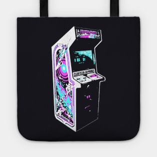 Space Duel Retro Arcade Game Tote