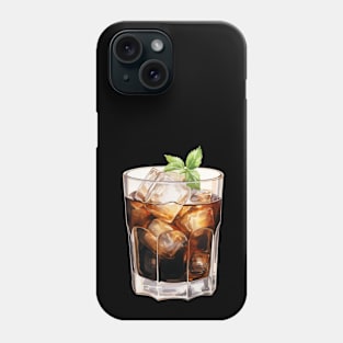 Black Russian Art Phone Case