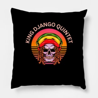 King Django Quintet Pillow