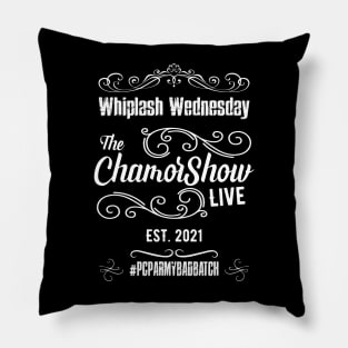 Exclusive WhipLash Wednesday ChamorShow Tee Pillow